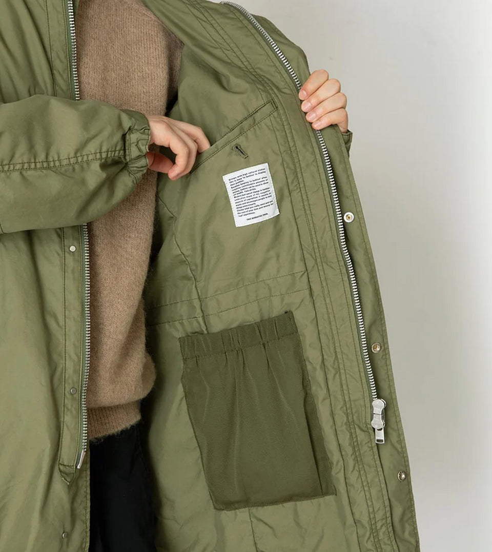 TROOPER COAT C/N GABARDINE WITH GORE-TEX WINDSTOPPER