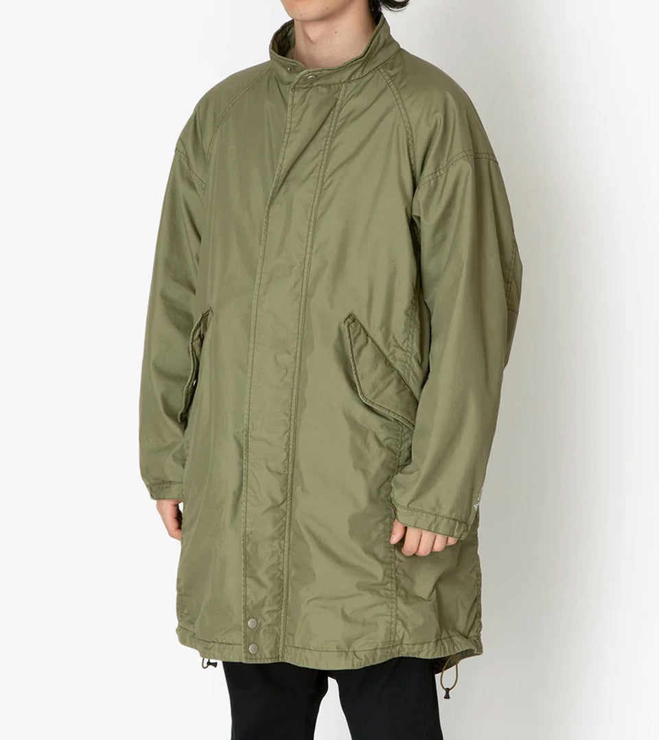 TROOPER COAT C/N GABARDINE WITH GORE-TEX WINDSTOPPER