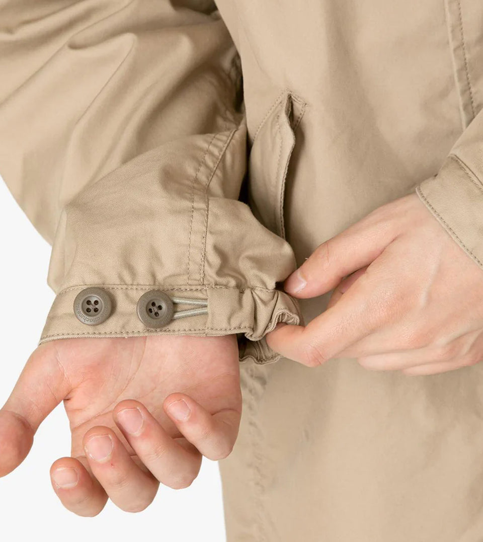 TROOPER COAT C/N GABARDINE WITH GORE-TEX WINDSTOPPER