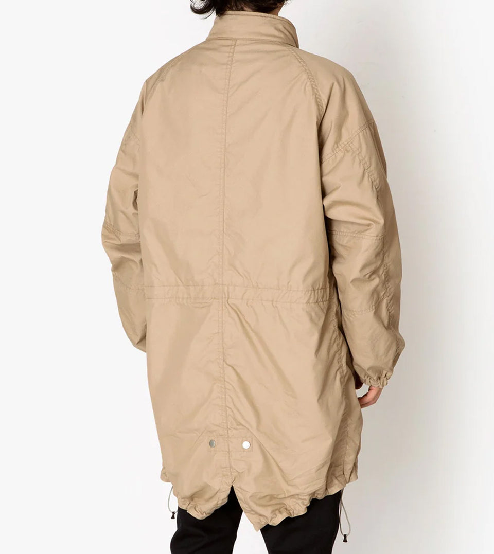 TROOPER COAT C/N GABARDINE WITH GORE-TEX WINDSTOPPER