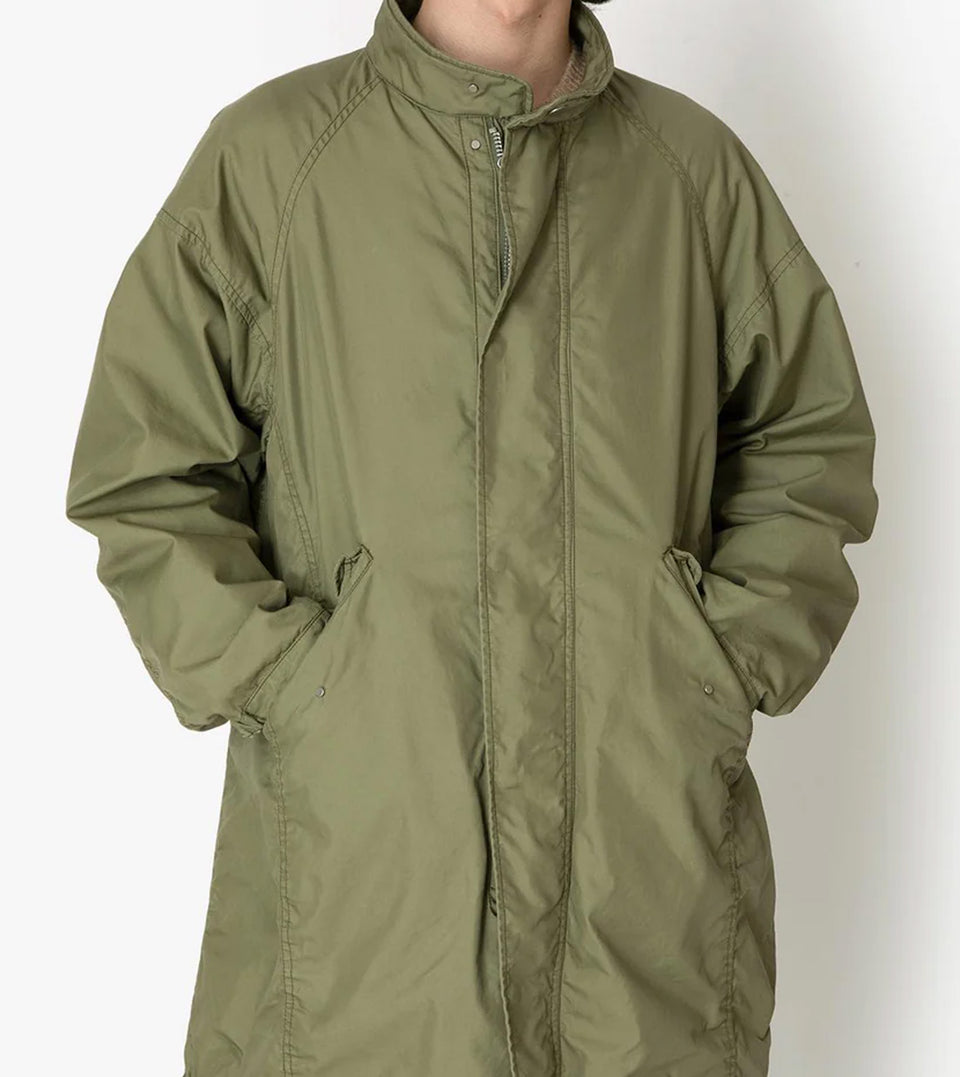 TROOPER COAT C/N GABARDINE WITH GORE-TEX WINDSTOPPER