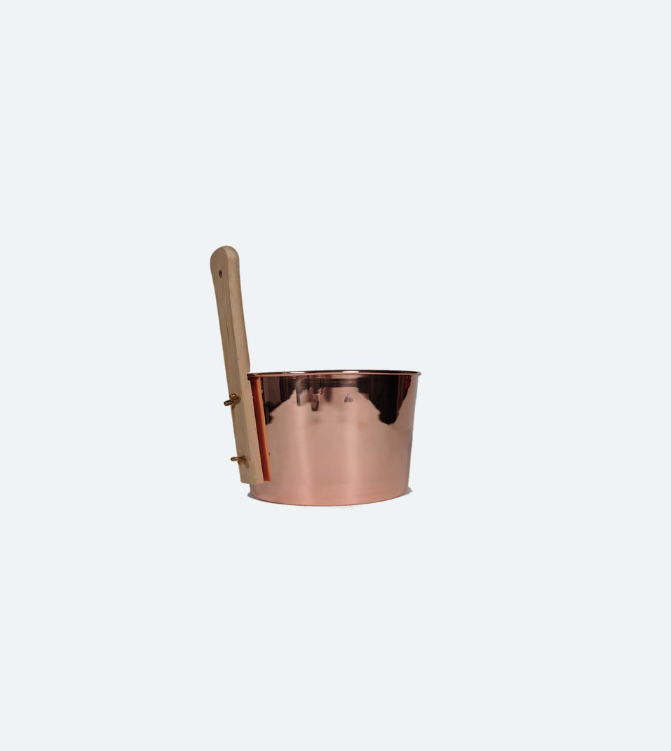 Copper löyly pail