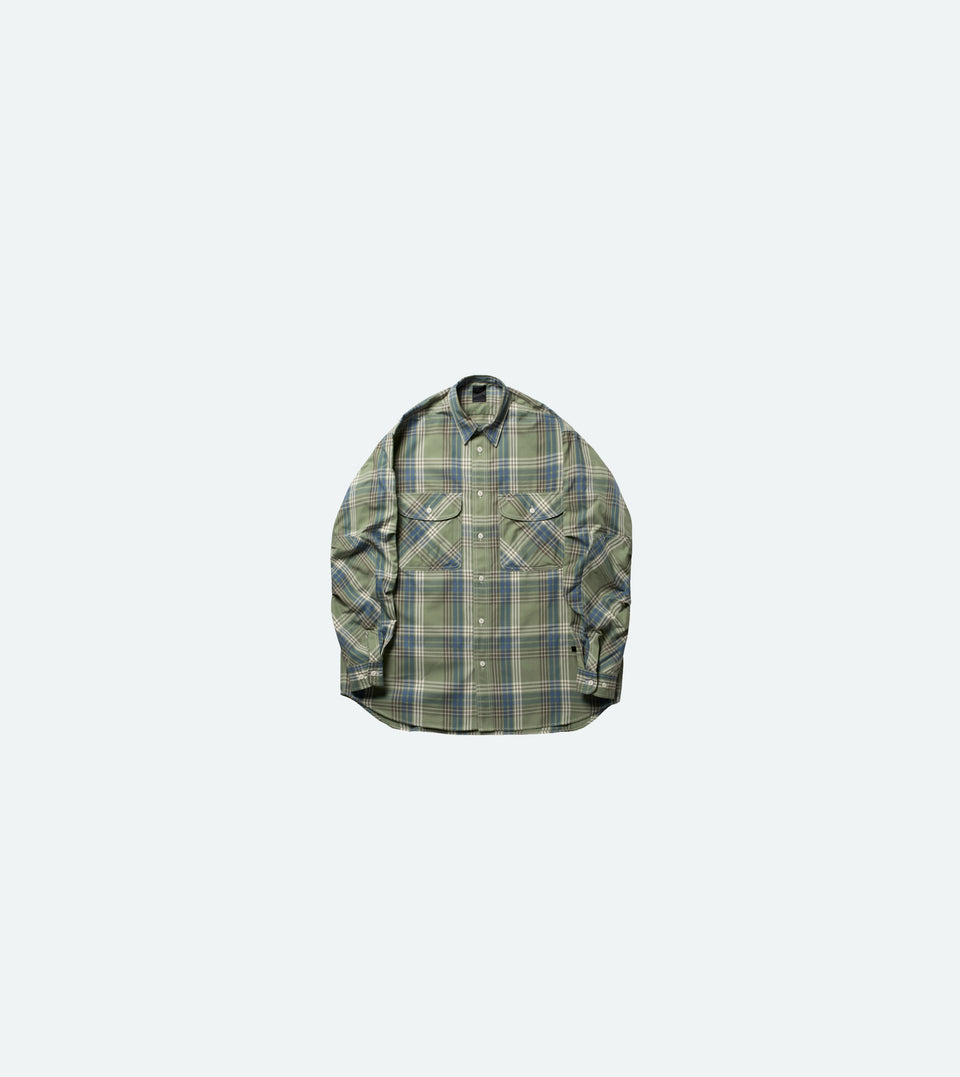 TECH ELBOW PATCH WORK SHIRTS FLANNEL