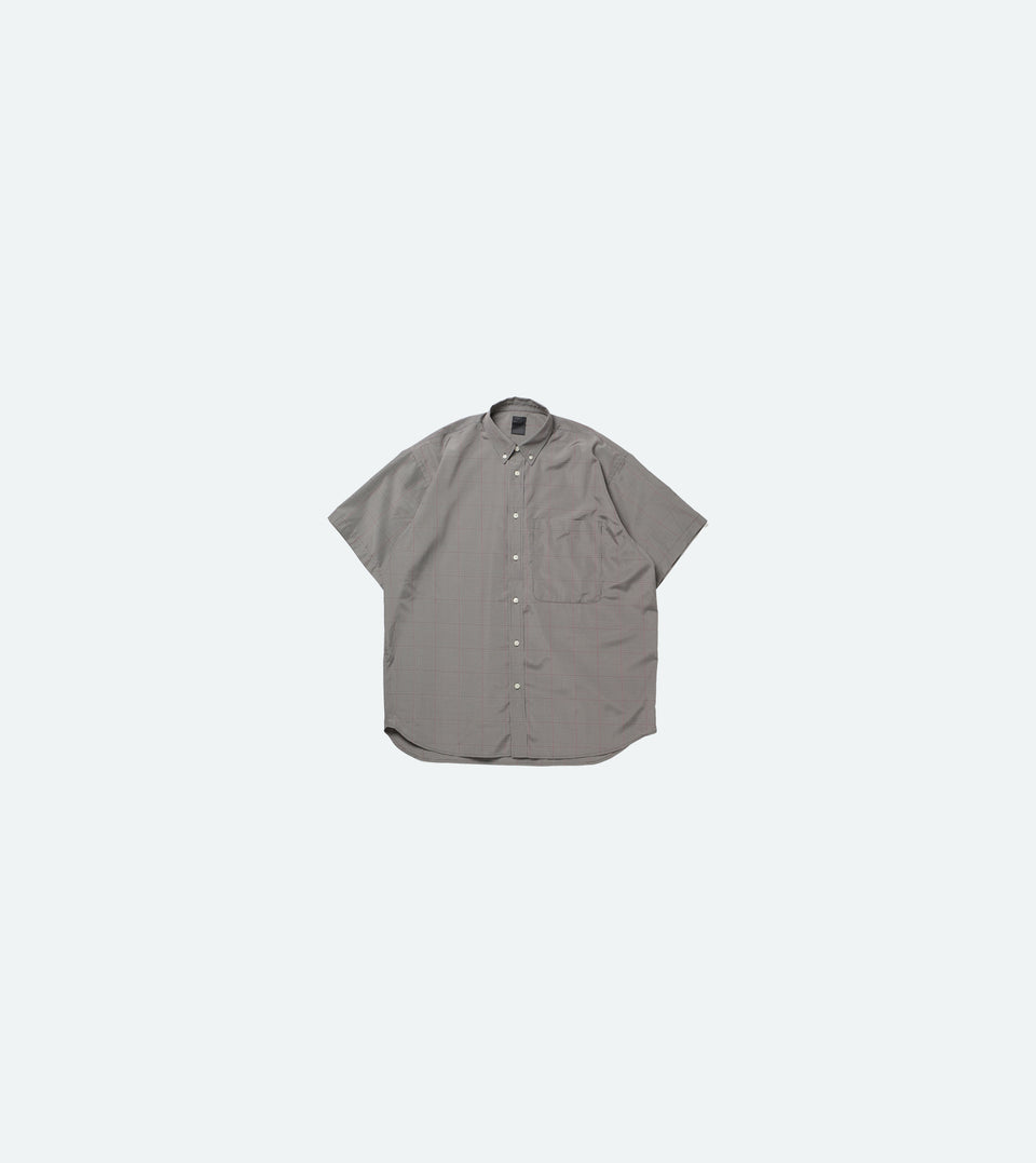 Tech Regular Collar Shirts S/S Gun club Plaids