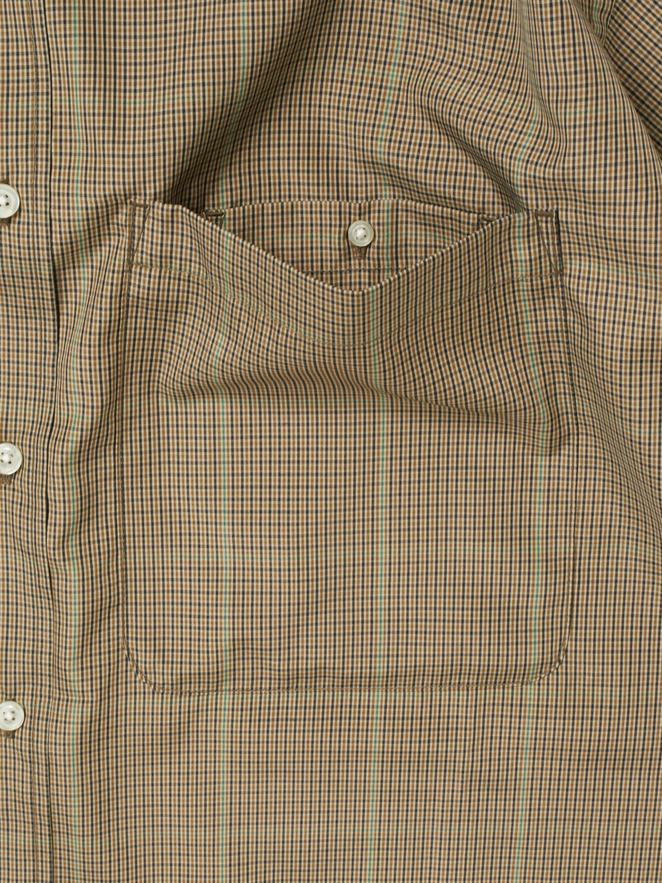 Tech Regular Collar Shirts S/S Gun club Plaids