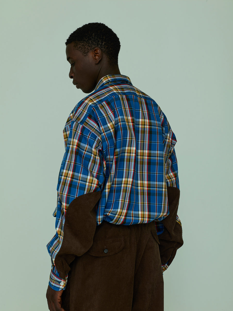 TECH ELBOW PATCH WORK SHIRTS FLANNEL PLAIDS