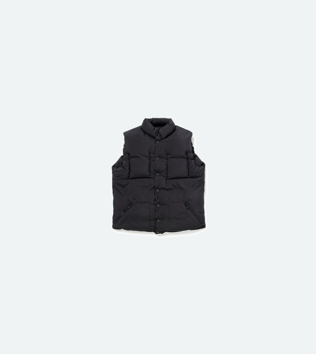 HIKER DOWN VEST POLY TAFFETA (V4001) | nonnative