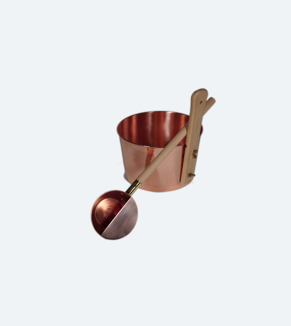 Copper löyly ladle