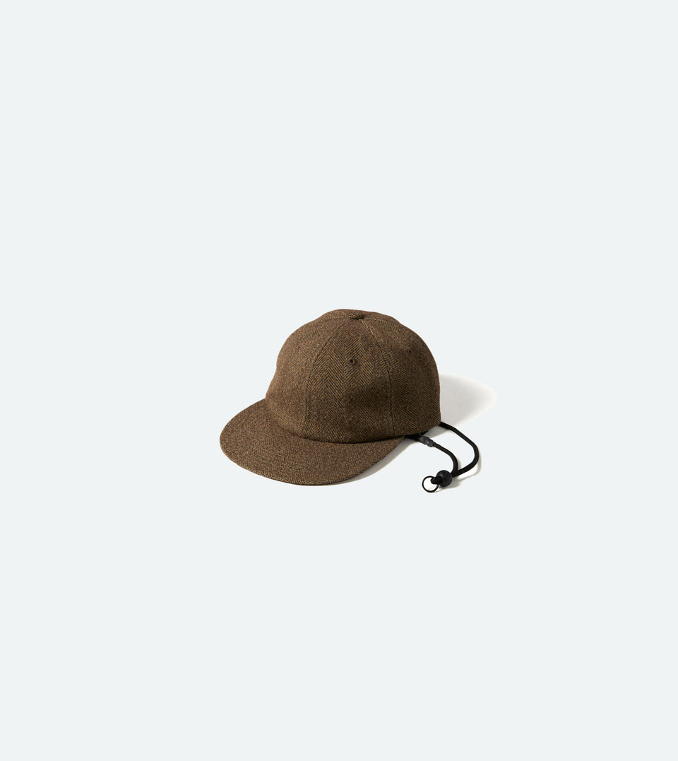 TECH 6PANEL CAP TWEED