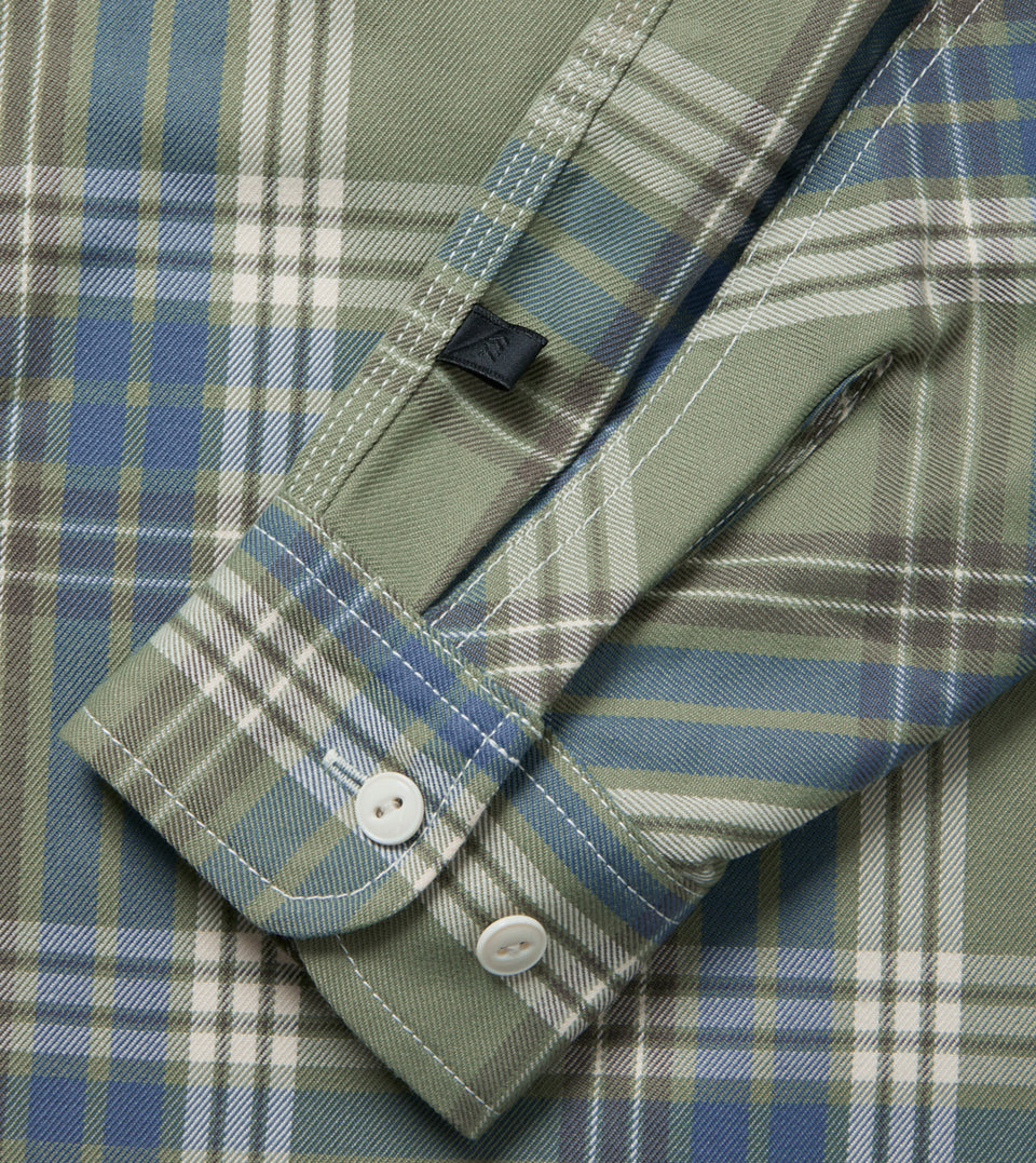 TECH ELBOW PATCH WORK SHIRTS FLANNEL