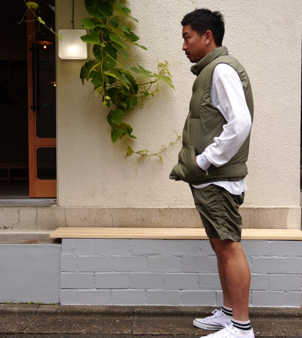 HIKER DOWN VEST POLY RIPSTOP DICROS dew®