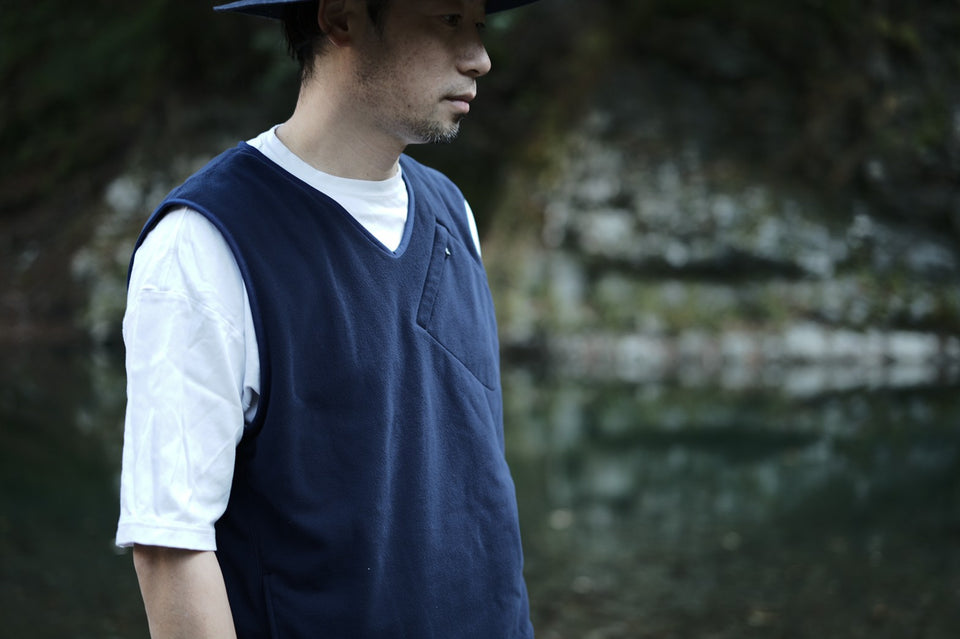 HIKER VEST POLY FLEECE POLARTEC® - NAVY