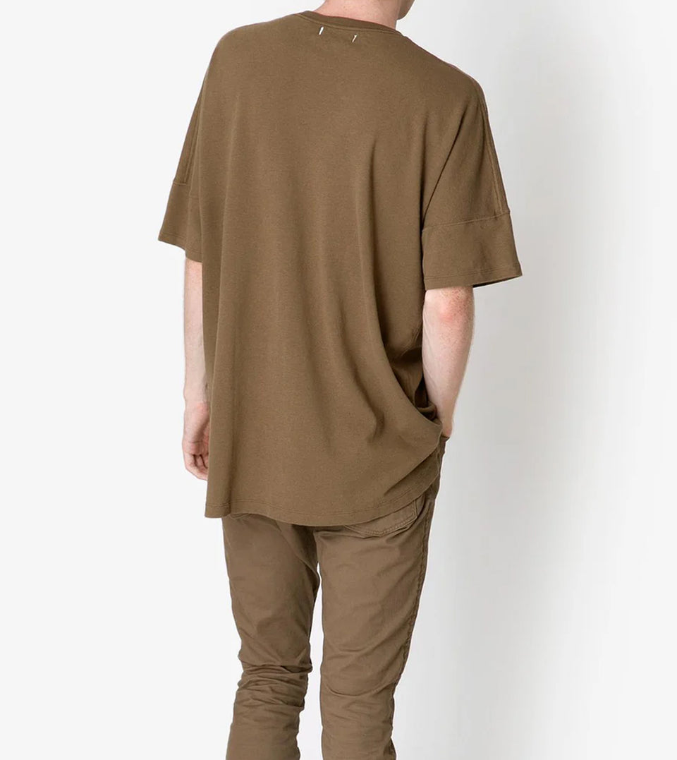 CLERK S/S TEE C/L PIQUE