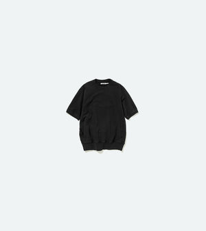 DWELLER S/S CREW PULLOVER COTTON SWEAT OVERDYED