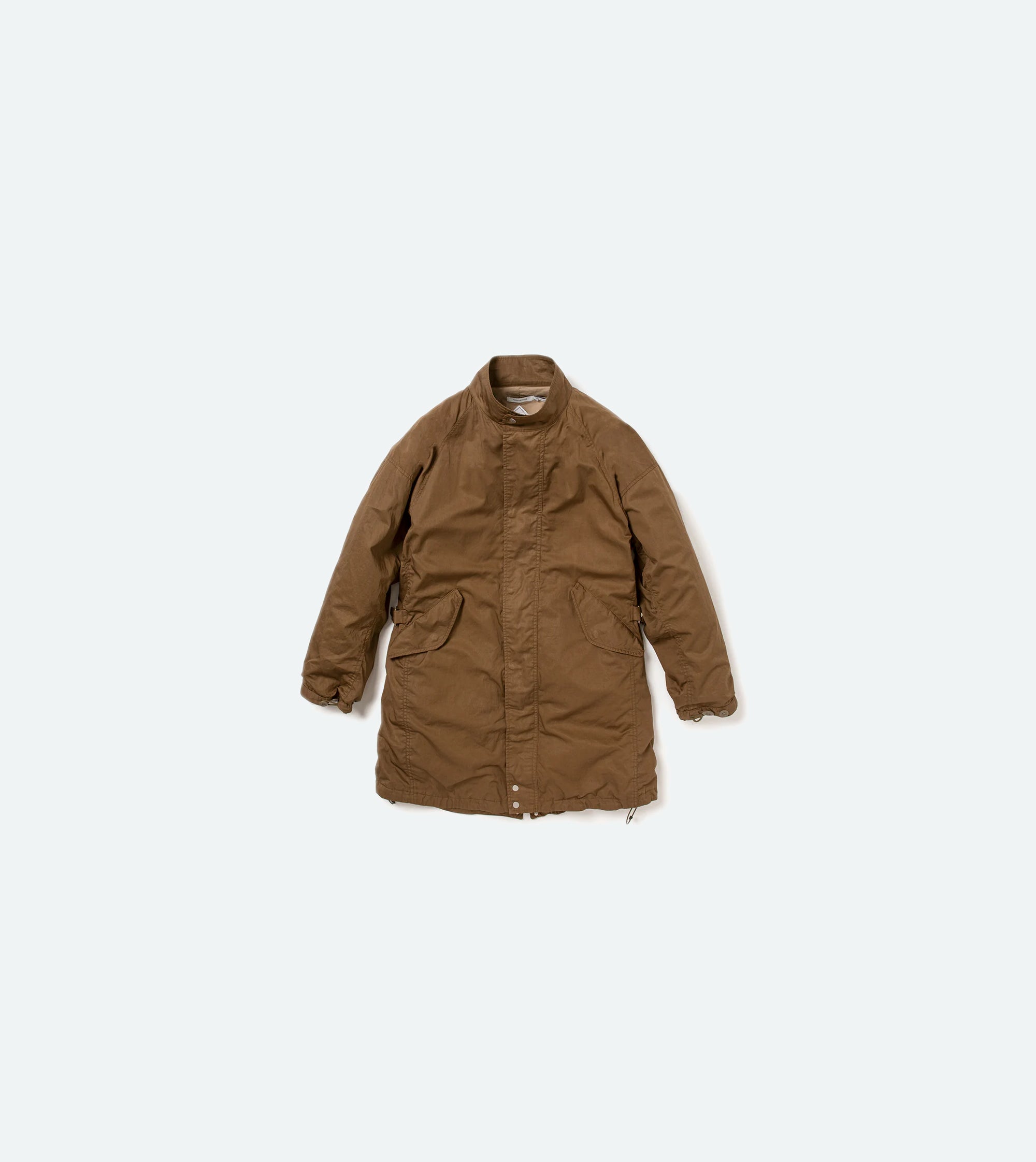 TROOPER COAT COTTON SATIN WITH GORE-TEX WINDSTOPPER® | DAICHI INC