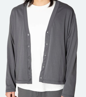 DWELLER CARDIGAN C/N JERSEY ICE PACK
