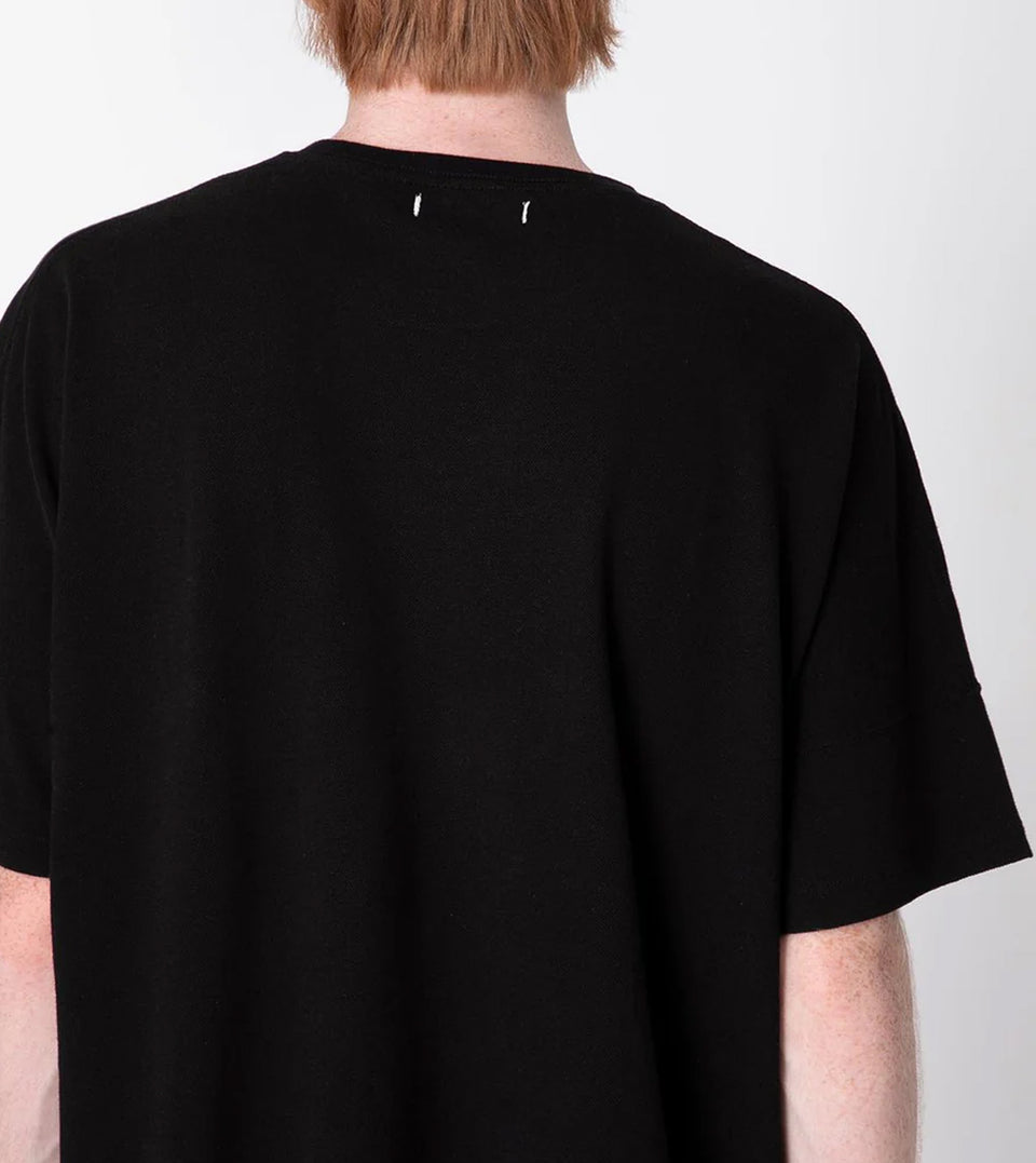 CLERK S/S TEE C/L PIQUE