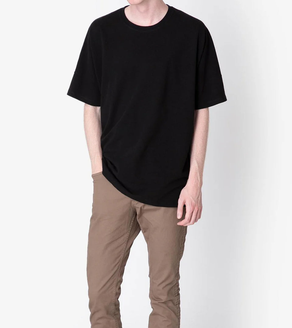 CLERK S/S TEE C/L PIQUE