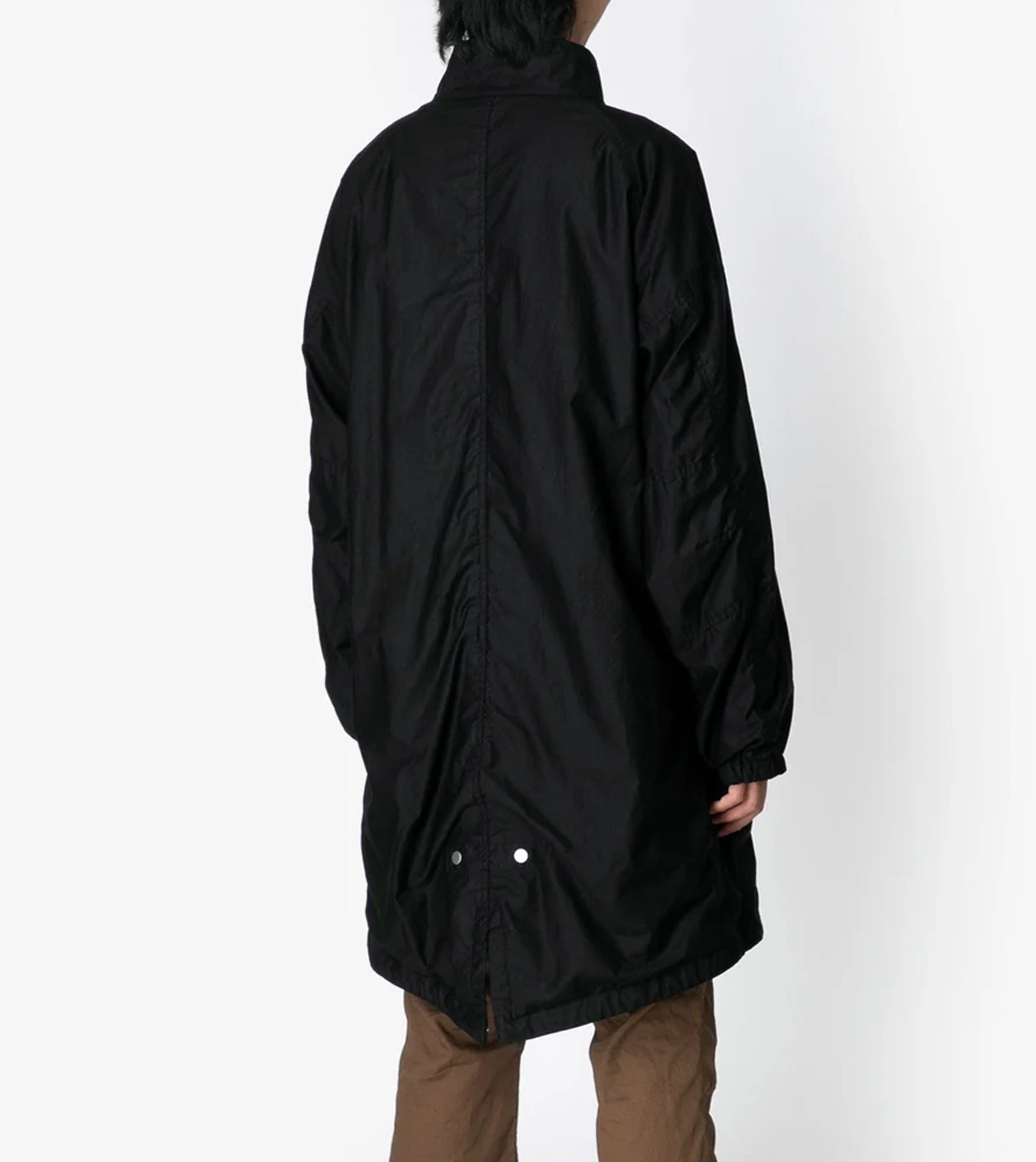 TROOPER COAT COTTON SATIN WITH GORE-TEX WINDSTOPPER® | DAICHI INC