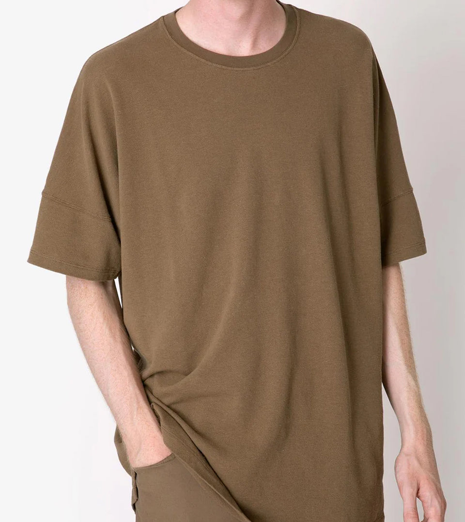 CLERK S/S TEE C/L PIQUE