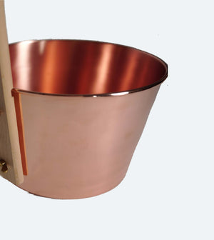 Copper löyly pail
