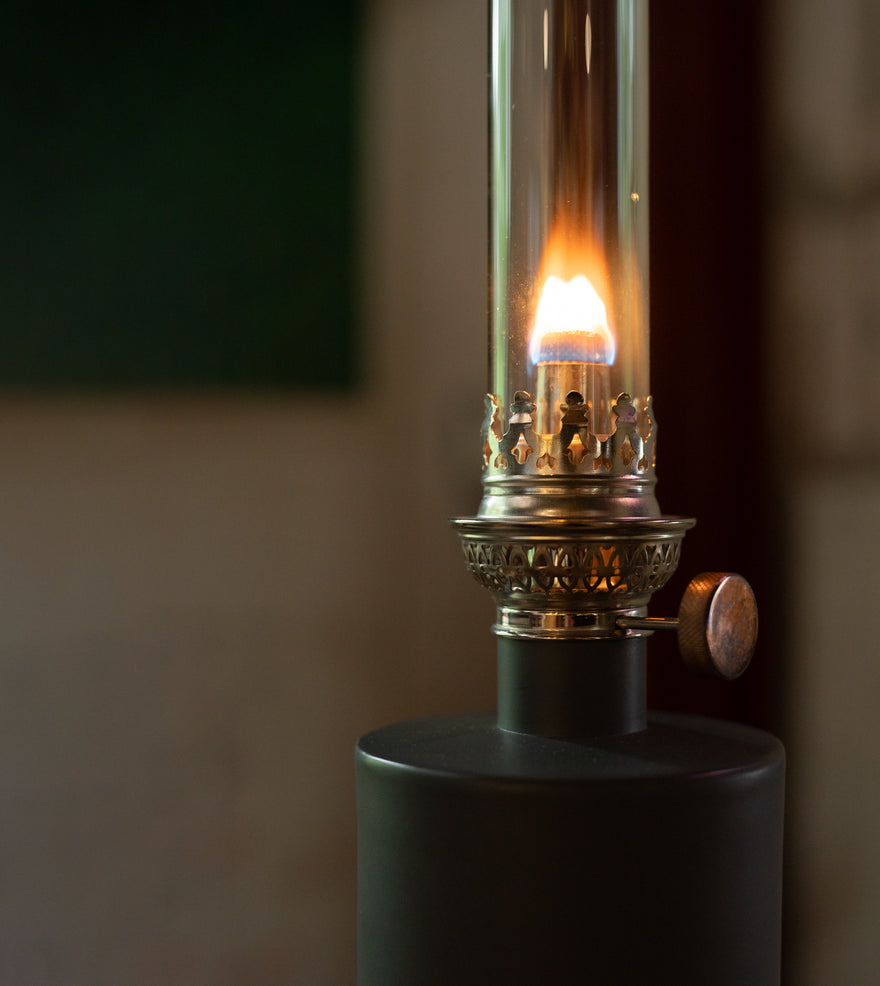 PATINA OIL LAMP small（Grey）