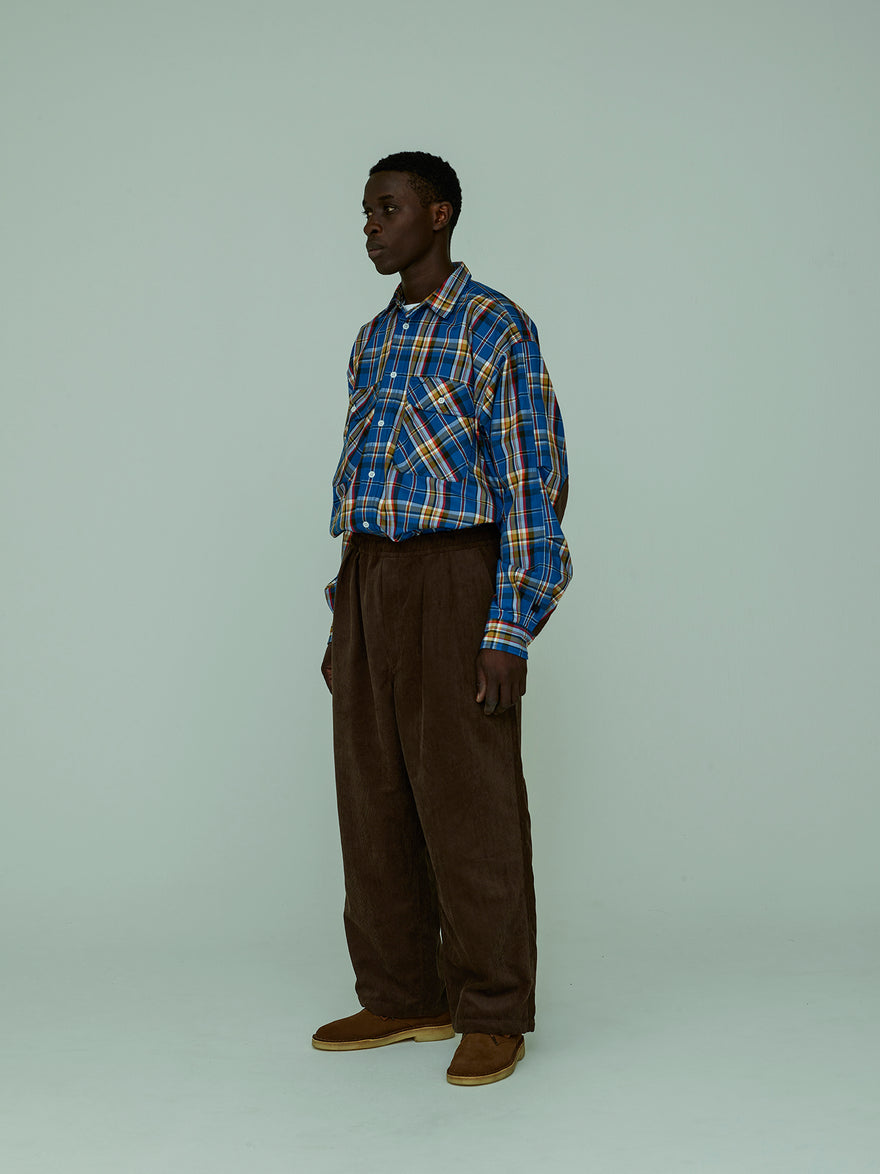 TECH ELBOW PATCH WORK SHIRTS FLANNEL PLAIDS