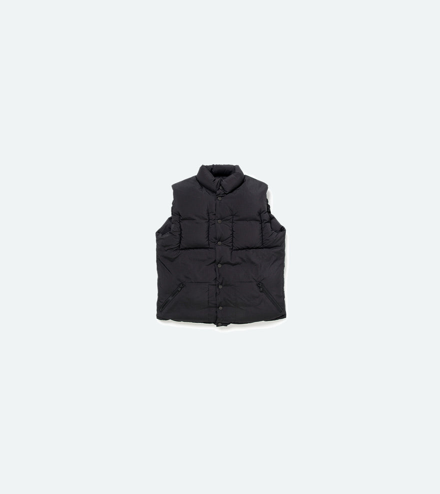 HIKER DOWN VEST POLY RIPSTOP DICROS dew®