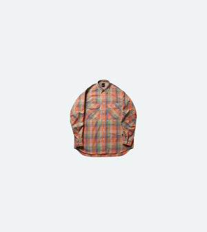 TECH ELBOW PATCH WORK SHIRTS FLANNEL