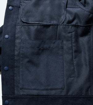 TECH TRUCKER JACKET CORDUROY