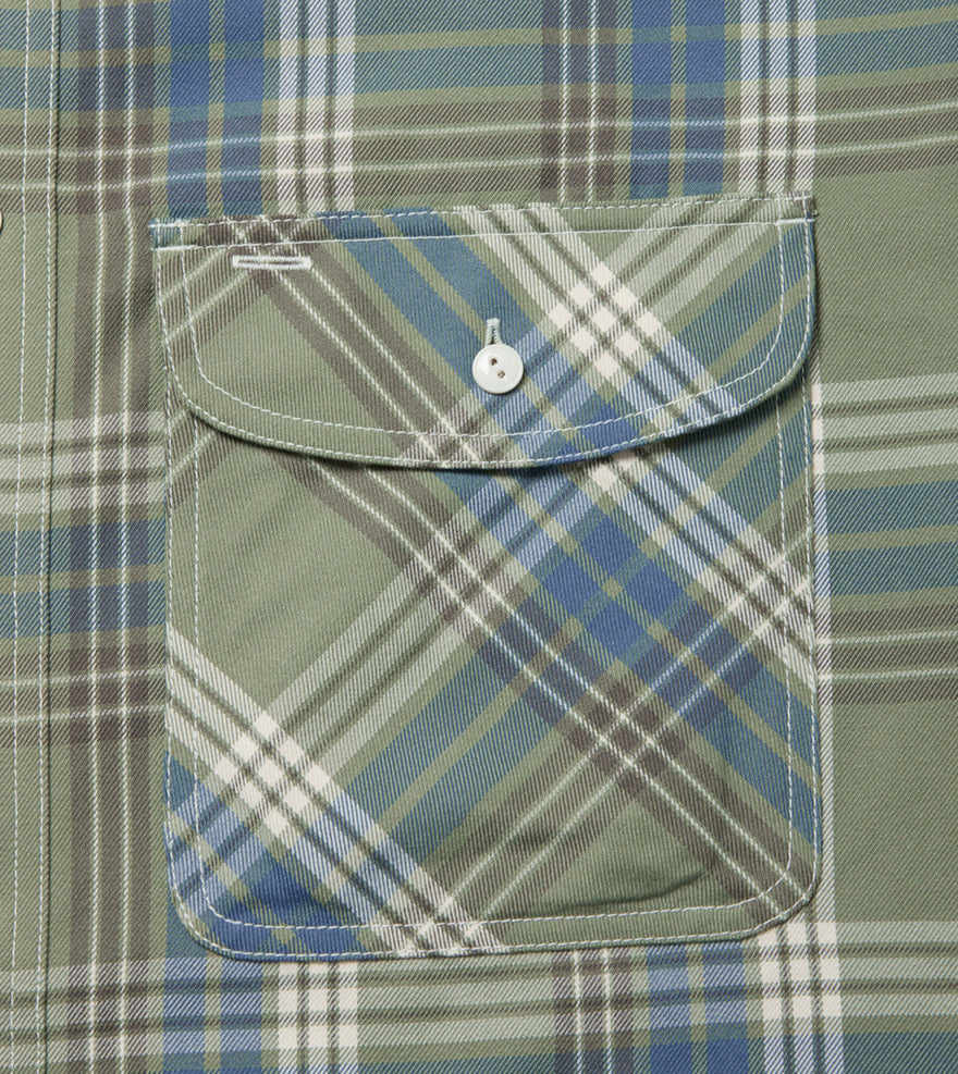 TECH ELBOW PATCH WORK SHIRTS FLANNEL