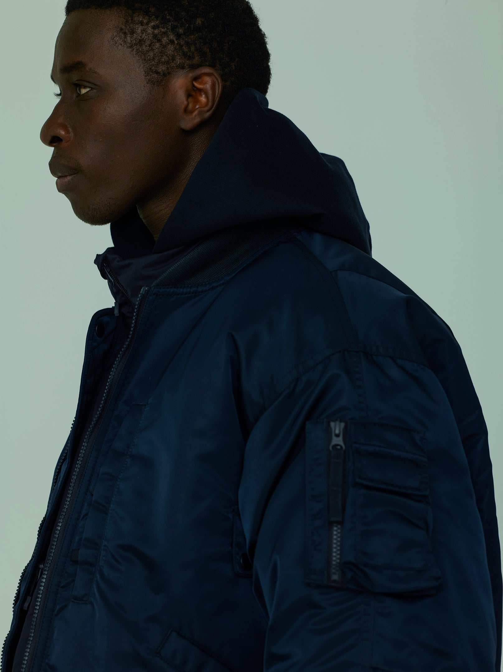 ✨美品✨　一二三屋MA-1 タイプジャケット TECH REVERSIBLE MA-1 | DAICHI INC