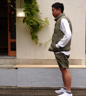 HIKER DOWN VEST POLY RIPSTOP DICROS dew®